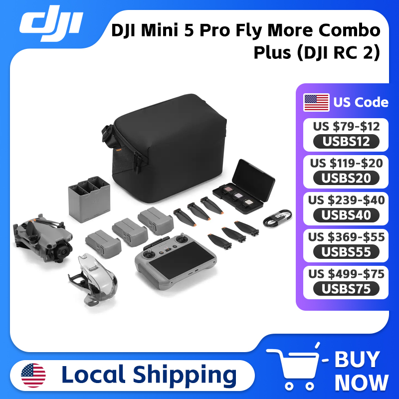 Drone Camera With Gimbal - DJI 미니 5 프로 플라이 모어