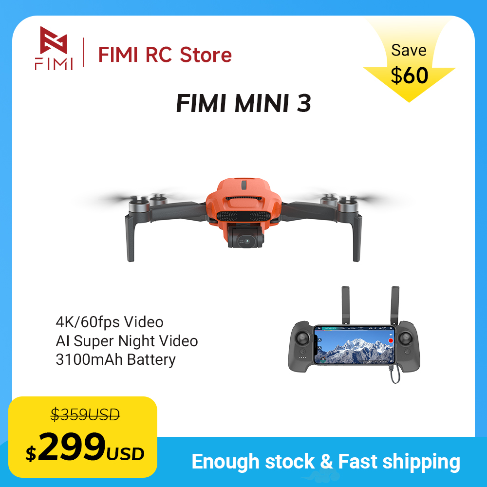 Drone Camera 4K - FIMI MINI 3 카메라 드론 4K