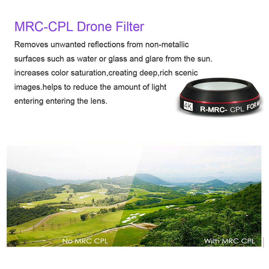 DJI 매빅 프로 드론 필터, CPL UV 스타, 중립 - Drone Camera Night Vision 리뷰 및 가격